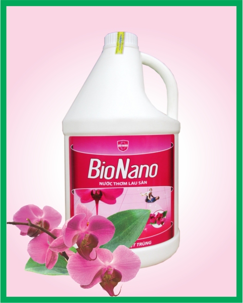 Nước lau sàn BioNano - Hương Hoa Hạ - 3,8L